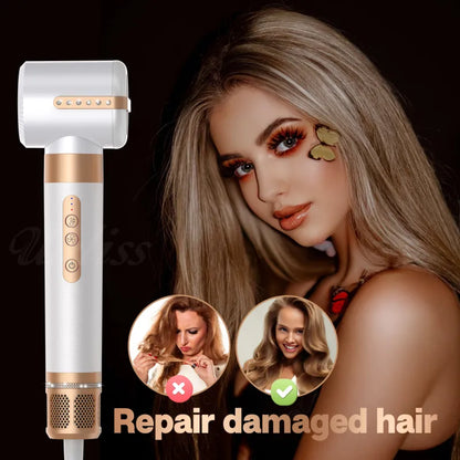 7-in-1 Hot Air Comb & Automatic Curling Wand